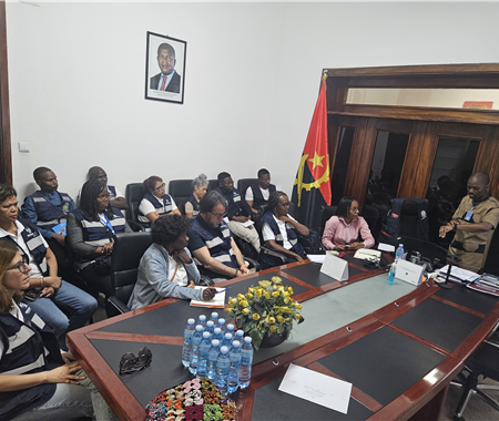 Equipa do Banco Mundial e do REDISSE IV-Angola visita a Província da Huíla