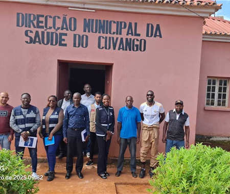 Antena Epidemiológica da Huíla de visita aos municípios de Cuvango e Galangue