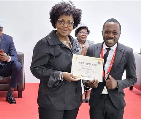 A Gestora Técnica do Projecto Regional de Melhoria dos Sistemas de Vigilância (REDISSE IV ANGOLA), Dra. Rosa Moreira, está de visita à província da Huila