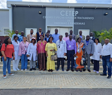 Comité Directivo Regional: Visita ao Centro Especializado de Tratamento de Endemias e Pandemias (CETEP).